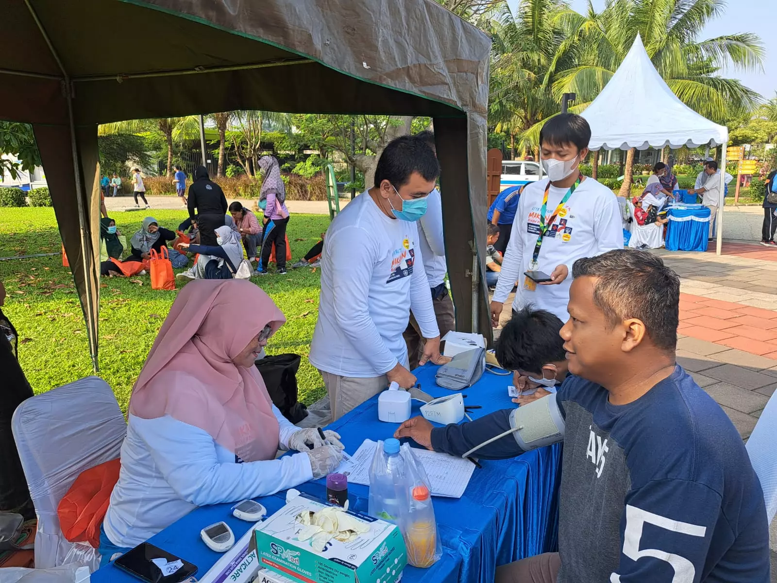 Dinkes Buka Pelayanan Kesehatan Gratis pada Puncak Acara HTTS dan HTBS