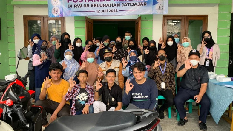 Gandeng Puskesmas, Kelurahan Jatijajar Resmikan Posmaja RW 08 