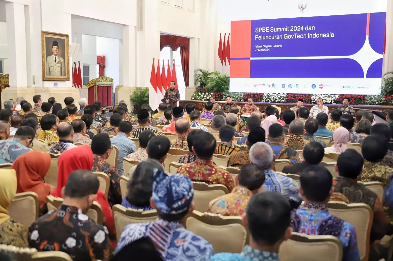 Diresmikan Presiden Jokowi, Bang Imam Hadiri SPBE Summit 2024 dan Peluncuran Govtech Indonesia