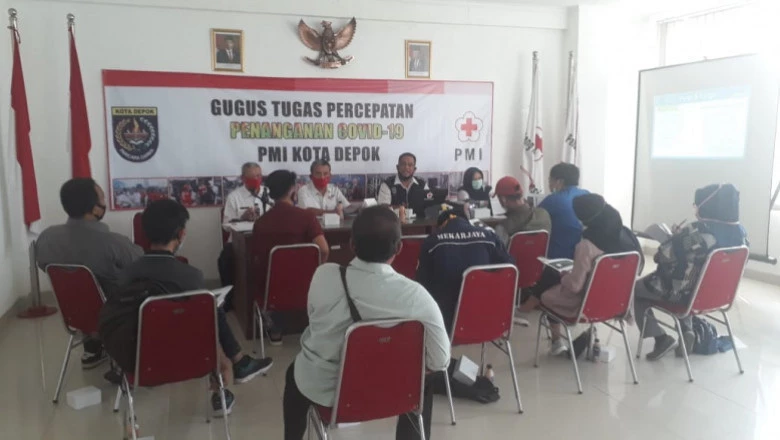 PMI Depok Bentuk Tim Penguatan Respons Masyarakat terkait Covid-19