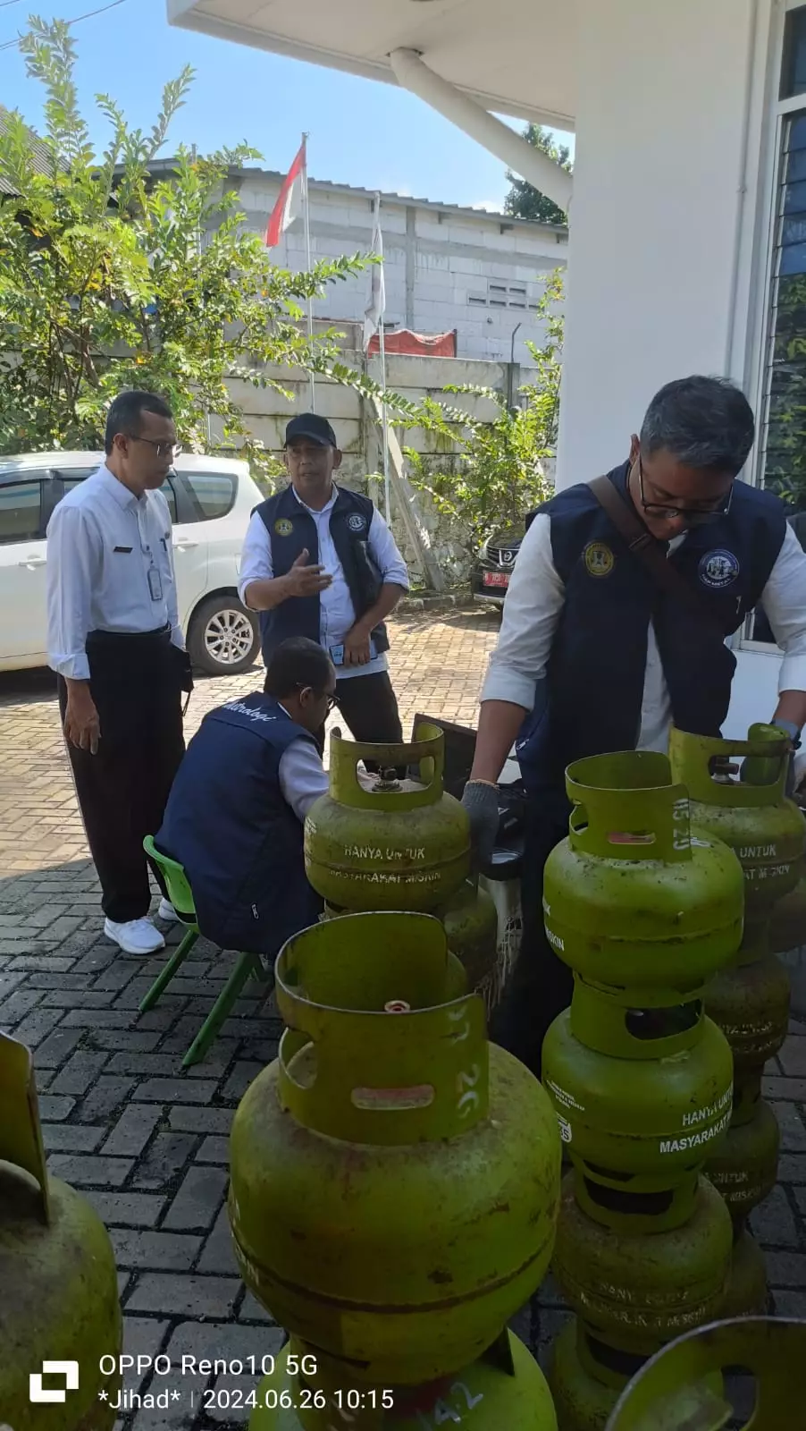 Sidak Isi Gas Elpiji ke SPBE, Disdagin Depok Tidak Temukan Pelanggaran