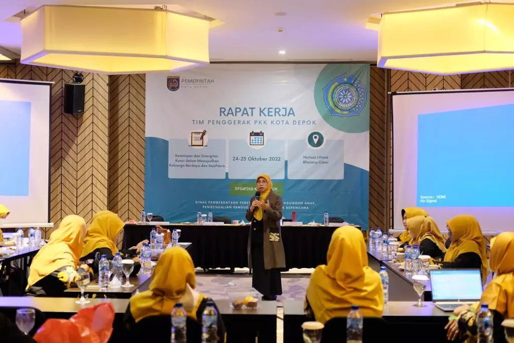 Raker TP-PKK Kota Depok, Bunda Elly Tekankan Pentingnya Inovasi dalam Merancang Proker