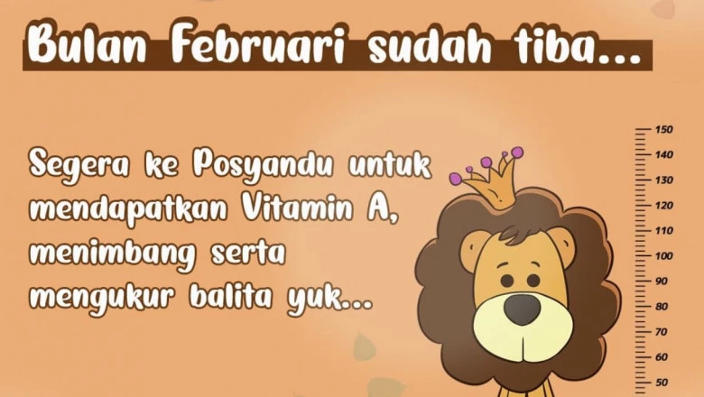 Bulan Vitamin A, Puskesmas Cipas Bidik 1.725 Balita