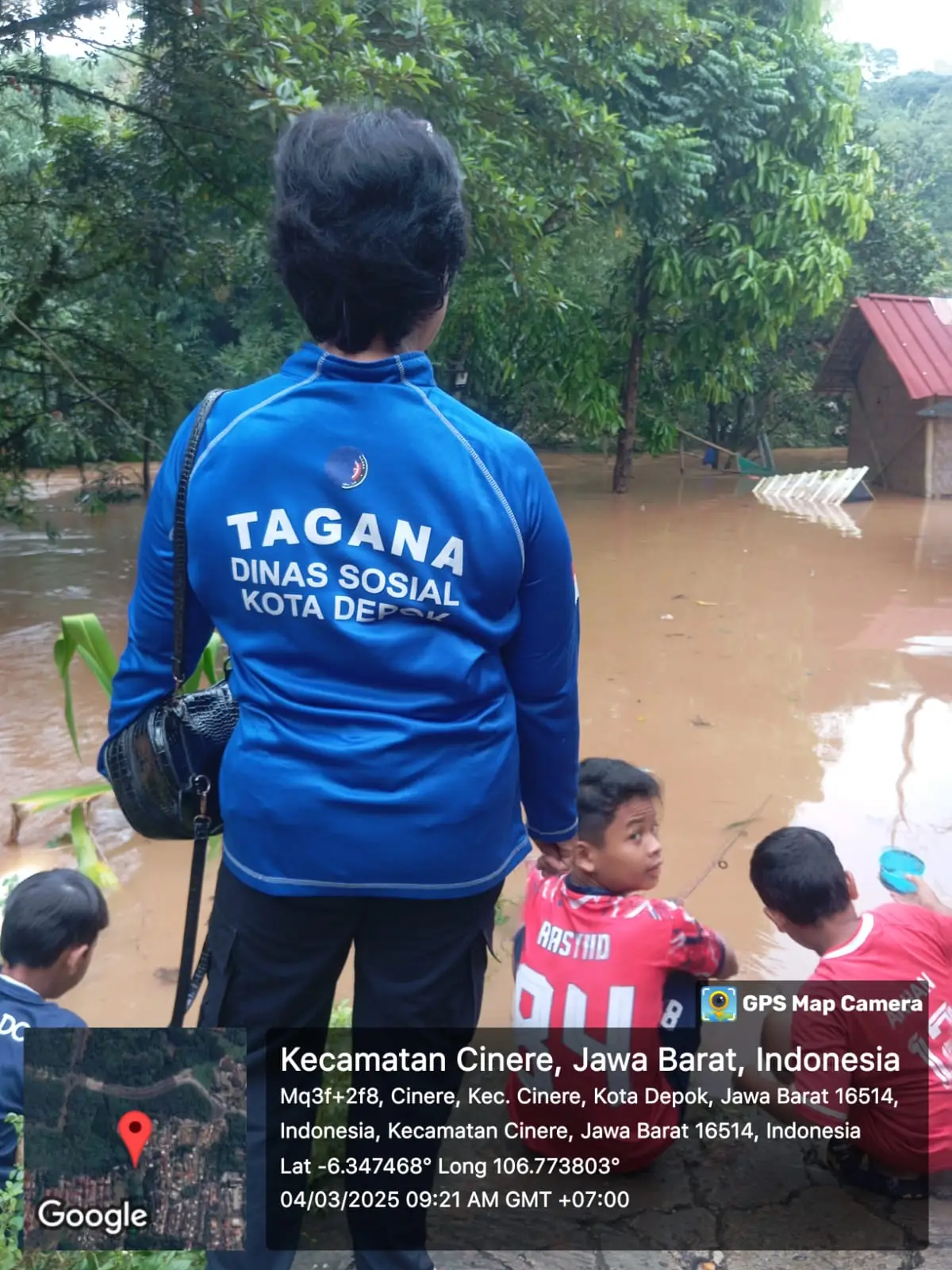 Tagana Depok Lakukan Assesment 935 Jiwa Korban Terdampak Banjir