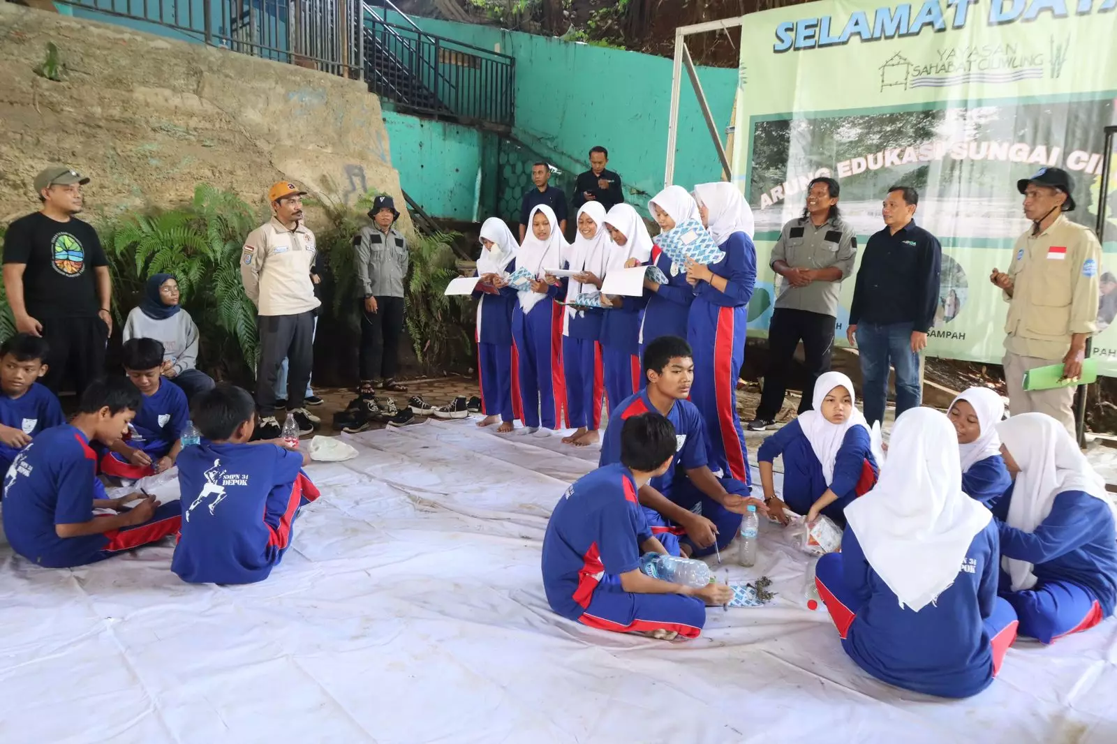 Ramadan, SMPN 34 Gelar Sanlat Hijau