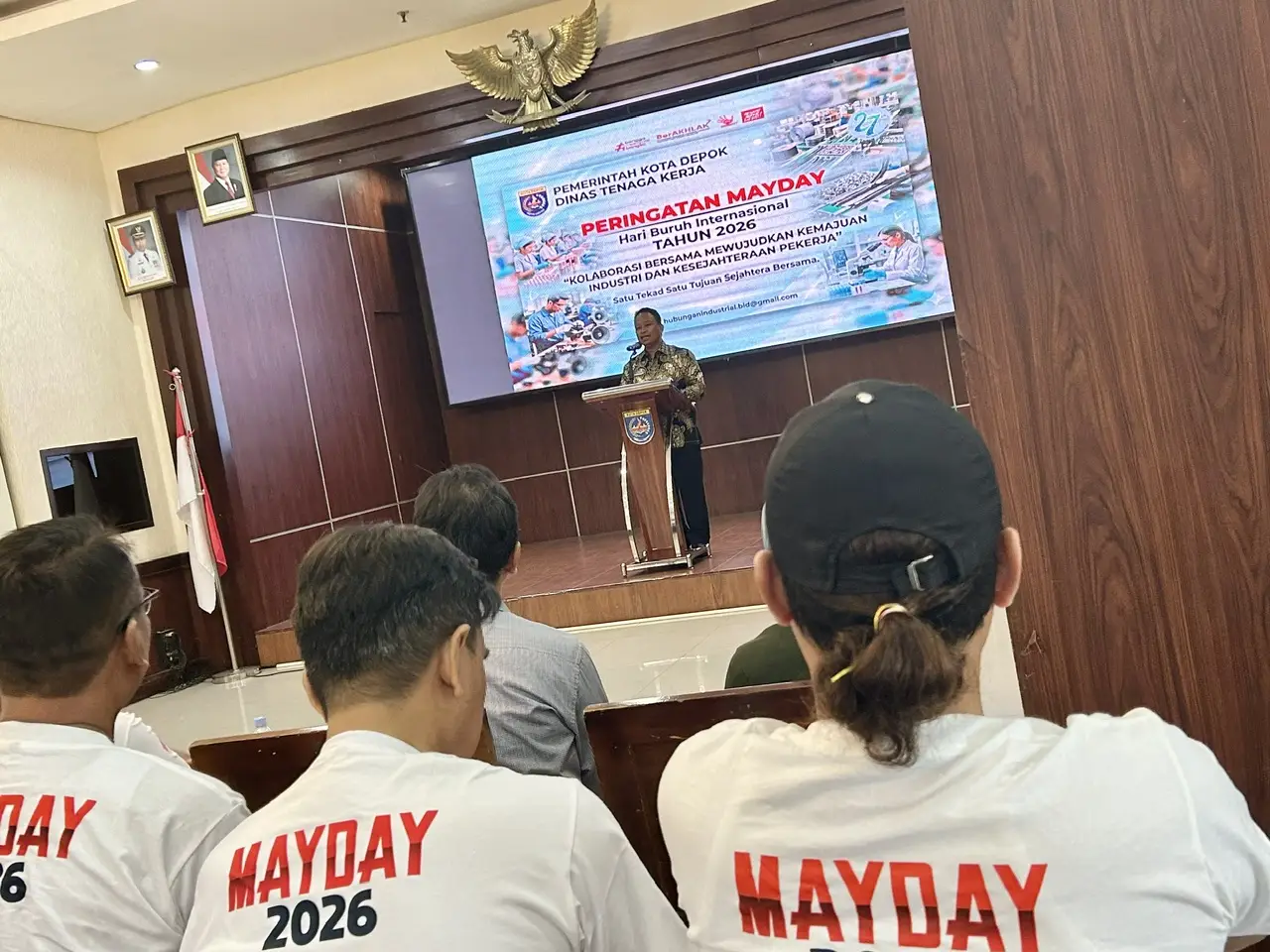 Usung Tema Kolaborasi, Pemkot Depok Gelar Peringatan May Day 2026