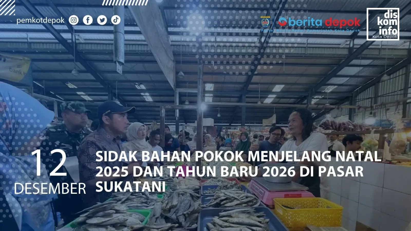 CEK KEBUTUHAN POKOK MENJELANG NATARU DI PASAR SUKATANI