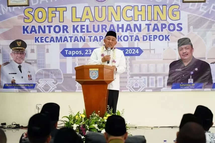 Maksimalkan Pelayanan Publik, Kiai Idris Resmikan Soft Launching Gedung Baru Kelurahan Tapos