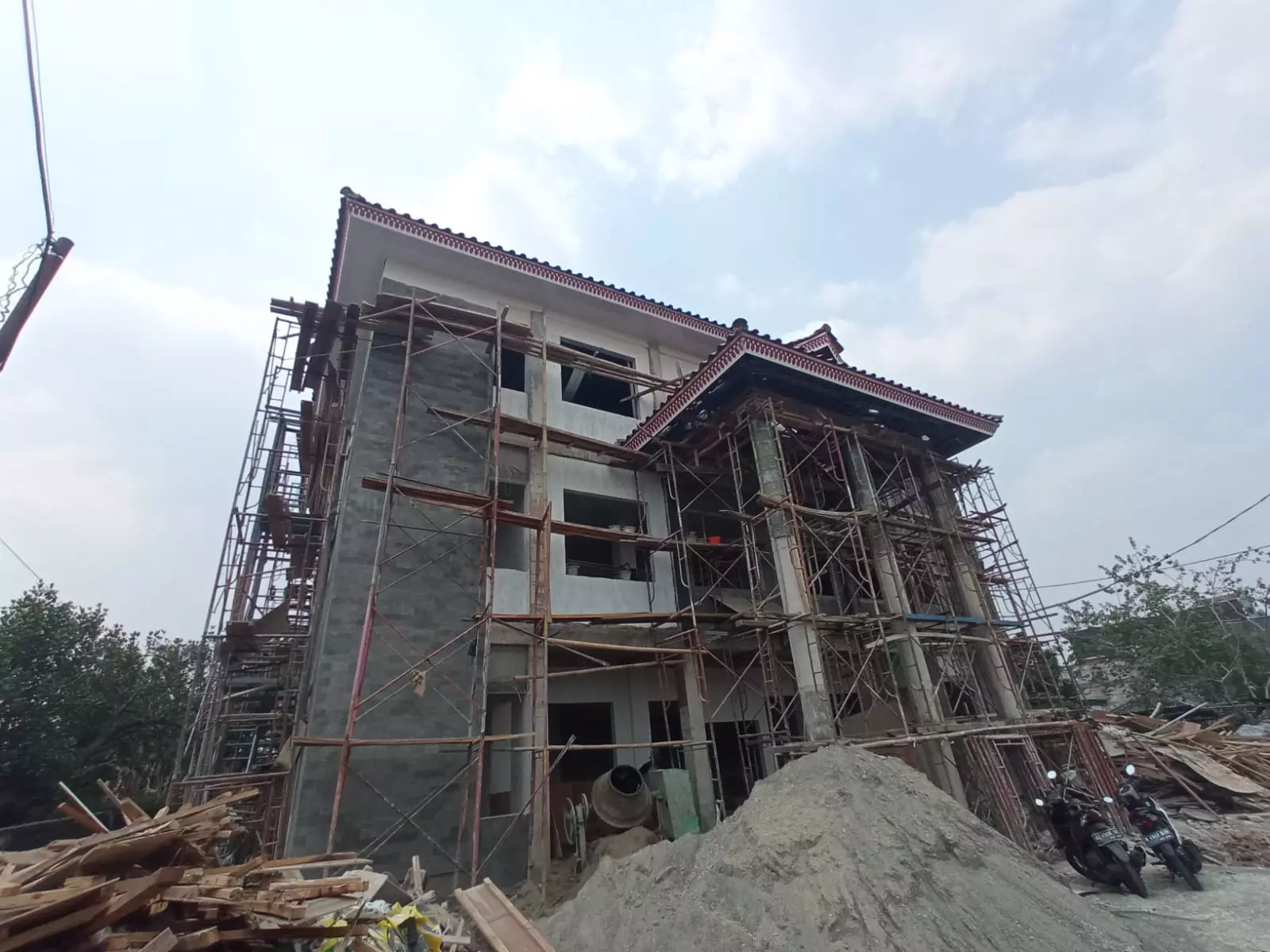 Progres Pembangunan Kelurahan Mampang Masuk Tahap Arsitektur