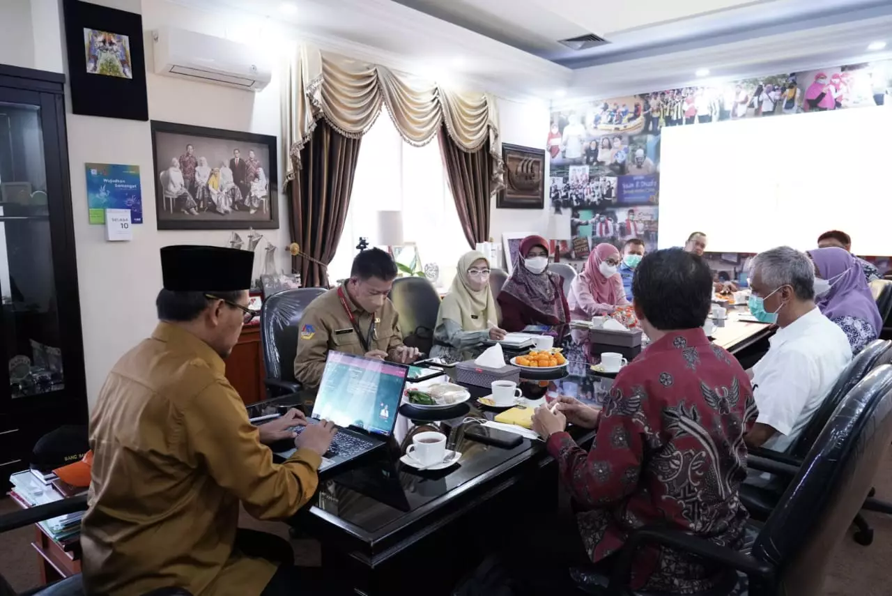 Gelar Rakor, Wakil Wali Kota Depok dan FKM UI Bahas Program Terkait Kesehatan Masyarakat