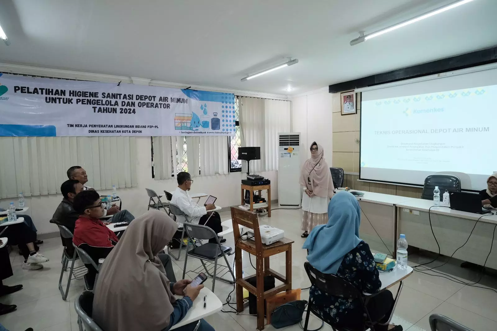 Jamin Kesehatan Konsumen, Dinkes Depok Adakan Pelatihan Laik Higiene Sanitasi
