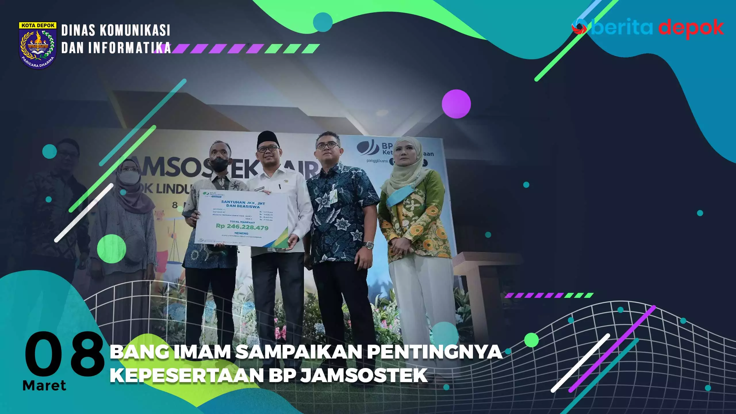 Video: Bang Imam Sampaikan Pentingnya Kepesertaan BP Jamsostek