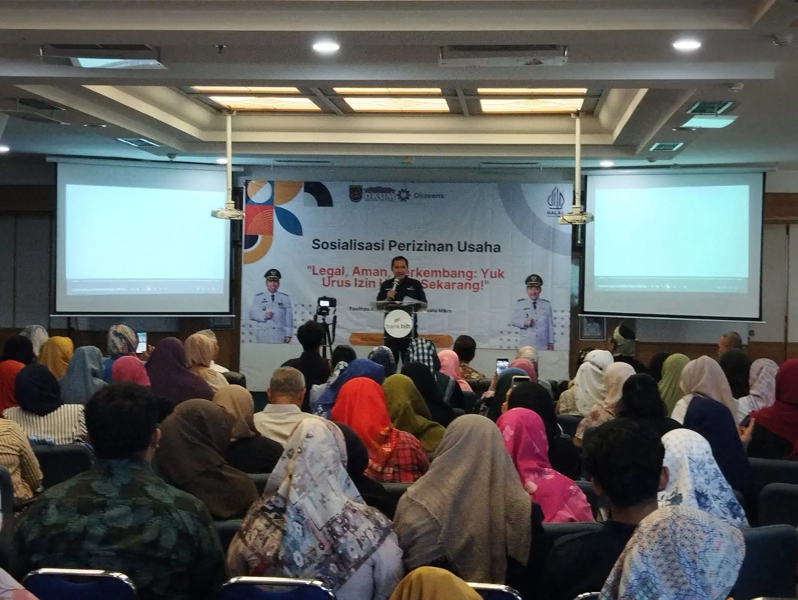 Dukung Pengembangan UMKM, DKUM Depok Gelar Sosialisasi Perizinan Usaha dan Sertifikasi Halal