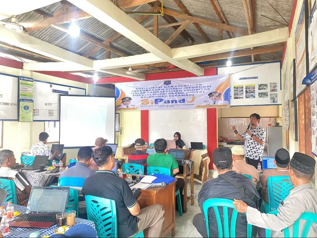 Kelurahan Sukamaju Gelar Sosialisasi dan Pelatihan SIPANDU, Dorong Inovasi Musrenbang Digital