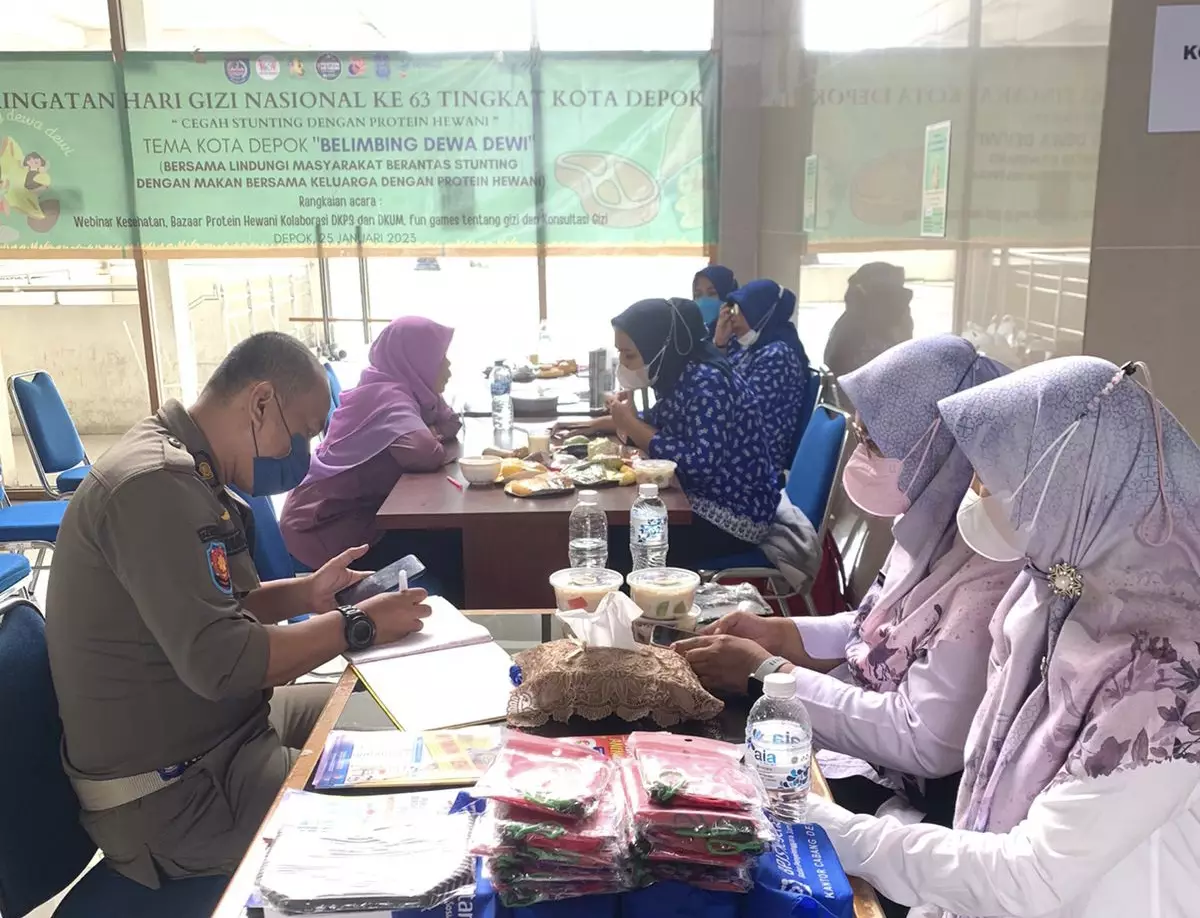 HGN ke-63, Dinkes Depok Buka Pelayanan Konseling Gizi