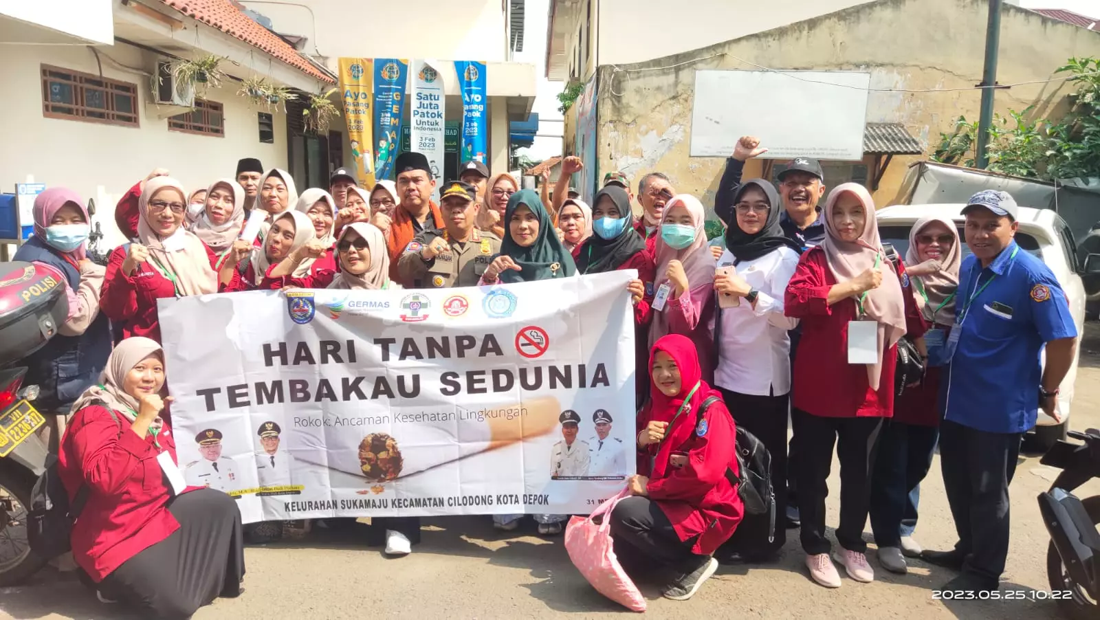 Peringati HTTS, Kecamatan Cilodong Gelar Aksi Simpatik
