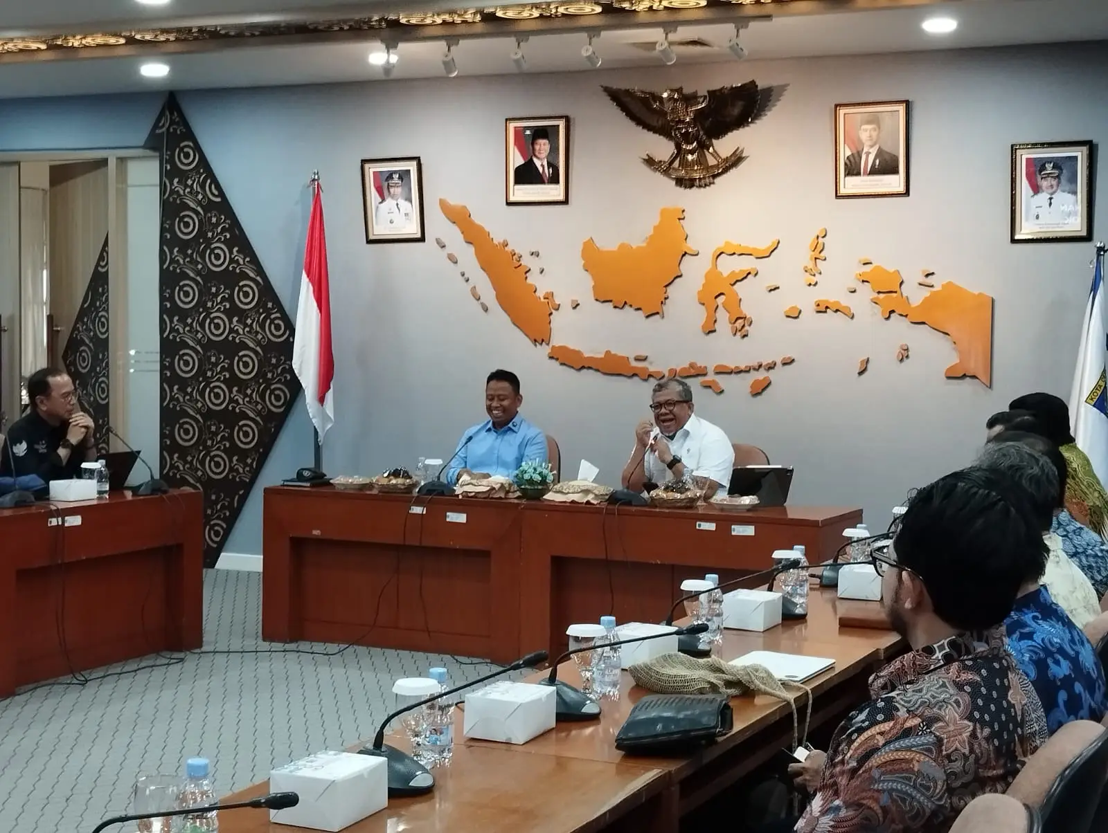 Berkunjung ke Depok, Wamen PKP Bahas Pembangunan Infrastruktur Kawasan Permukiman