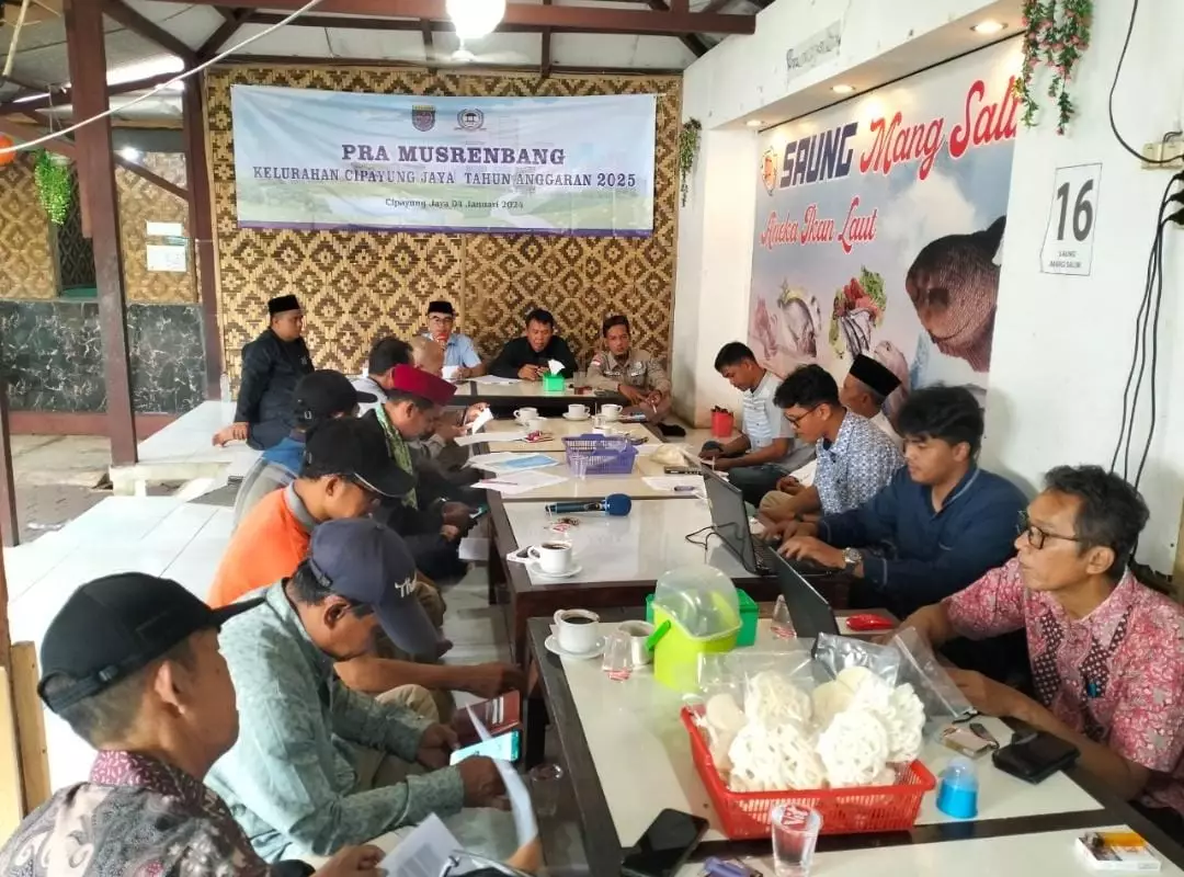 Kelurahan Cipayung Jaya Serap Usulan Masyarakat melalui Pra Musrenbang 2025