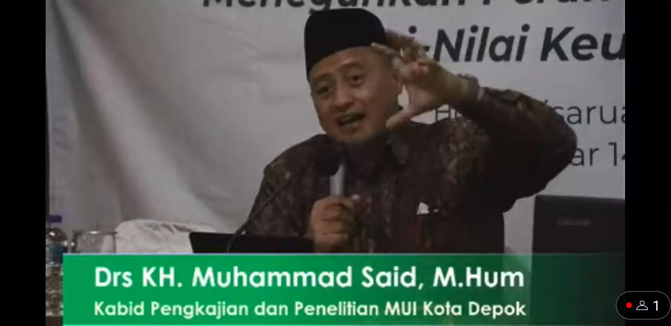 Peserta PKU MUI Depok Dibekali Materi Peran Ulama dan Santri di Pentas Nasional