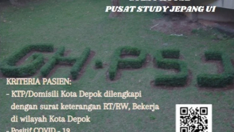 Pusat Study Jepang UI Sediakan 56 Tempat Tidur OTG Covid-19, 48 Sudah Terisi