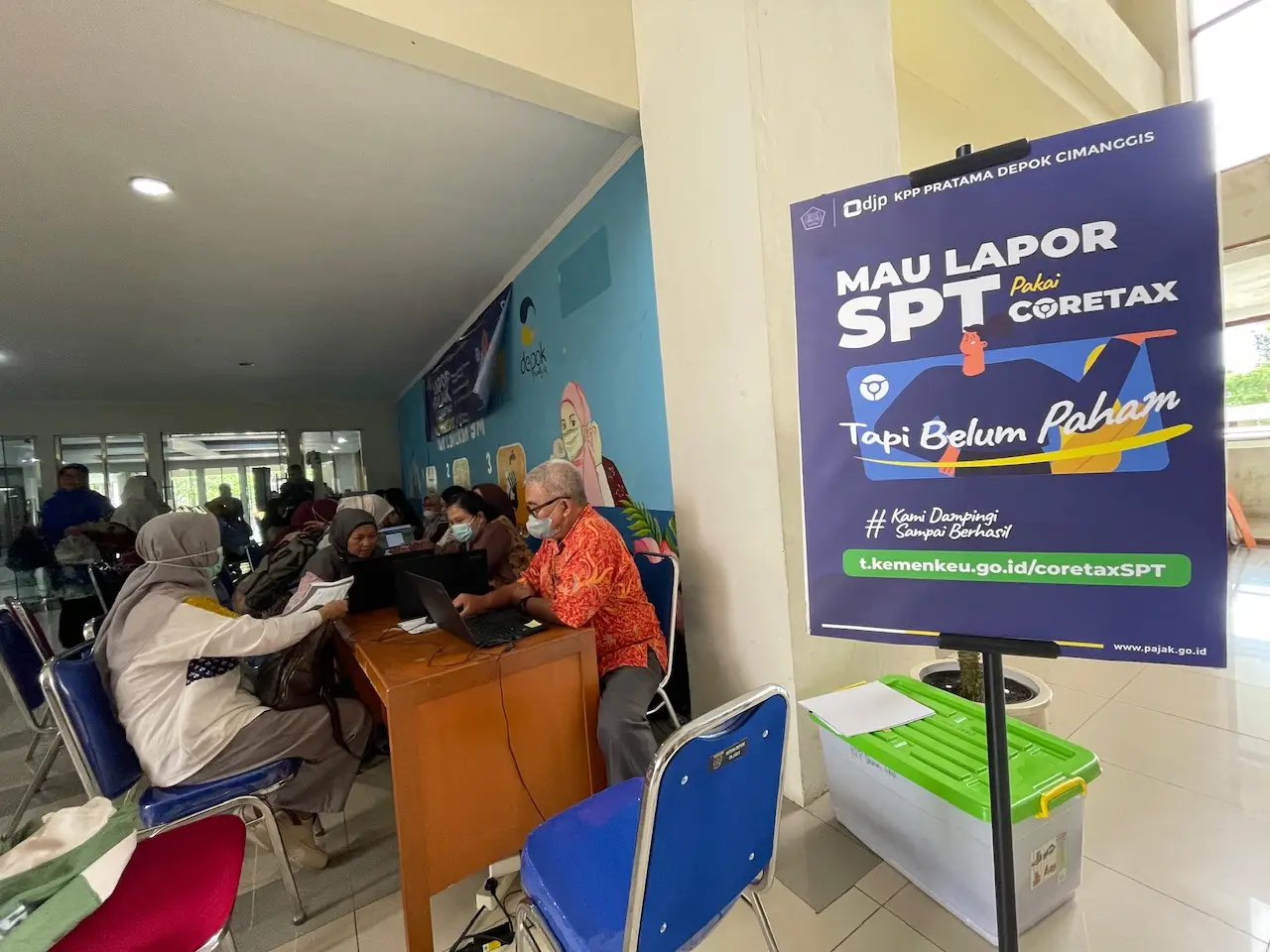 Permudah Pelaporan SPT Tahunan, KPP Pratama Depok Buka Layanan di Balai Kota