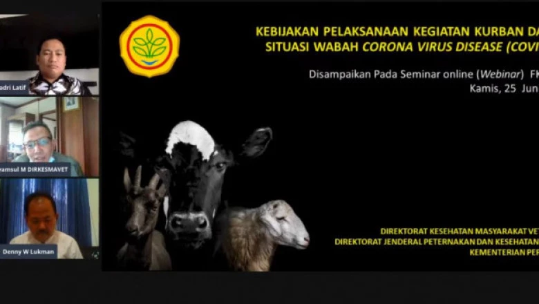 Penerapan Aturan Pelaksanaan Kurban di Depok Diapresiasi Kementan RI