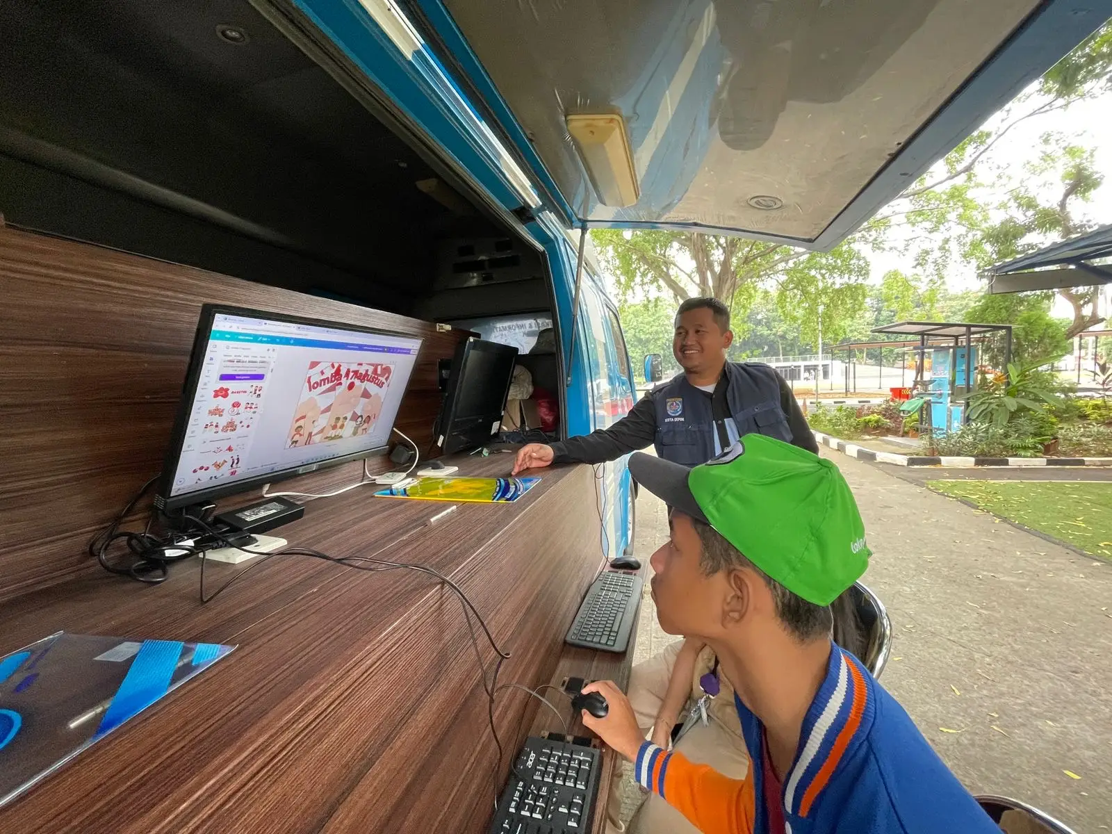 Antusiasme Anak Disabilitas Kota Depok Belajar Desain Grafis dan Konten
