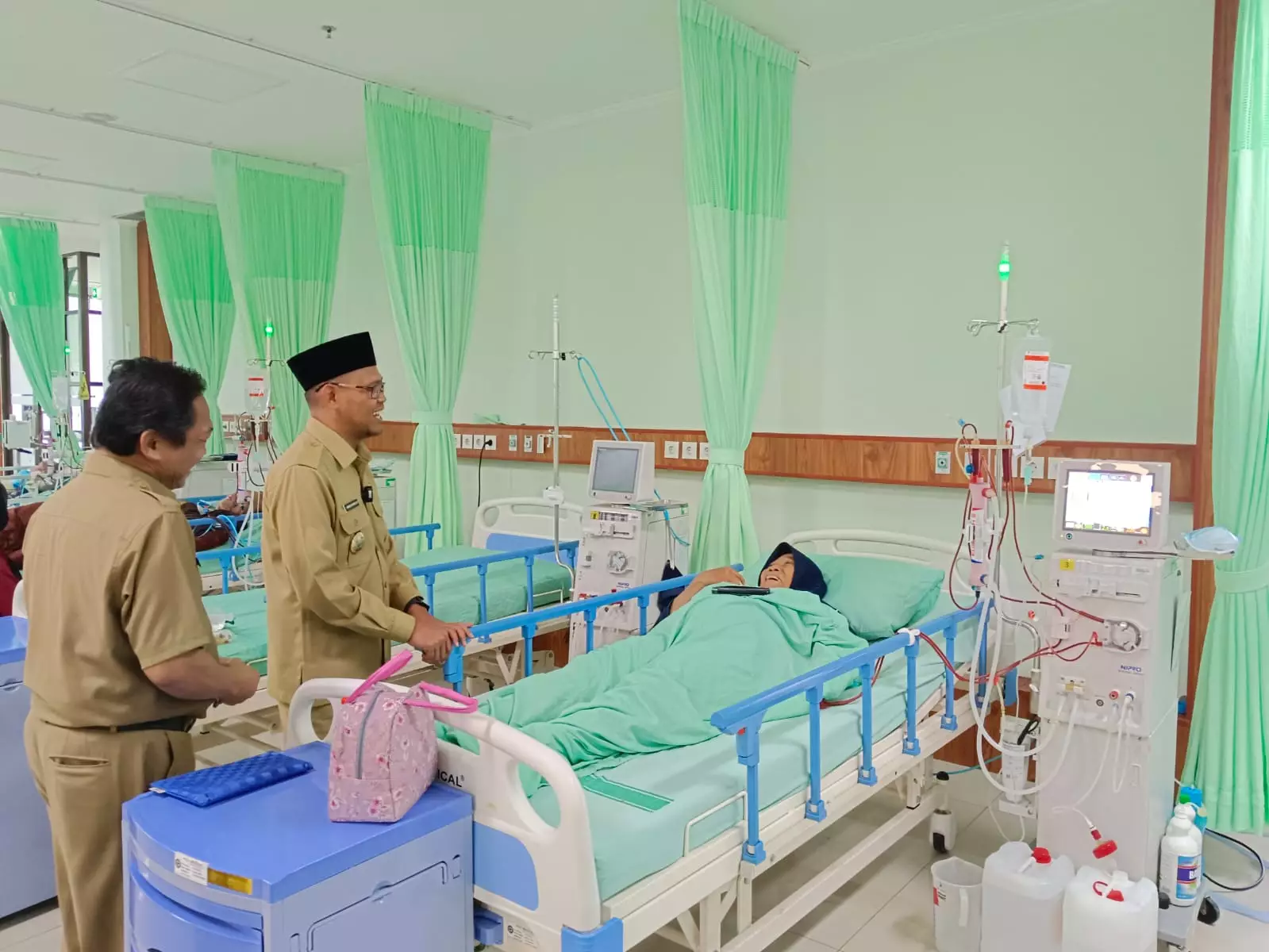 Bang Imam Kunjungi RSUD KiSA, Cek Fasilitas Kesehatan hingga Temui Pasien Cuci Darah
