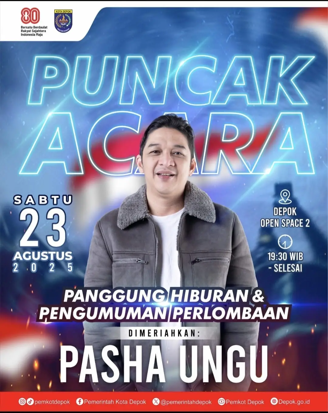 Warga Depok! Jangan Lewatkan Pasha Ungu Siap Temani Weekend Kamu di DOS