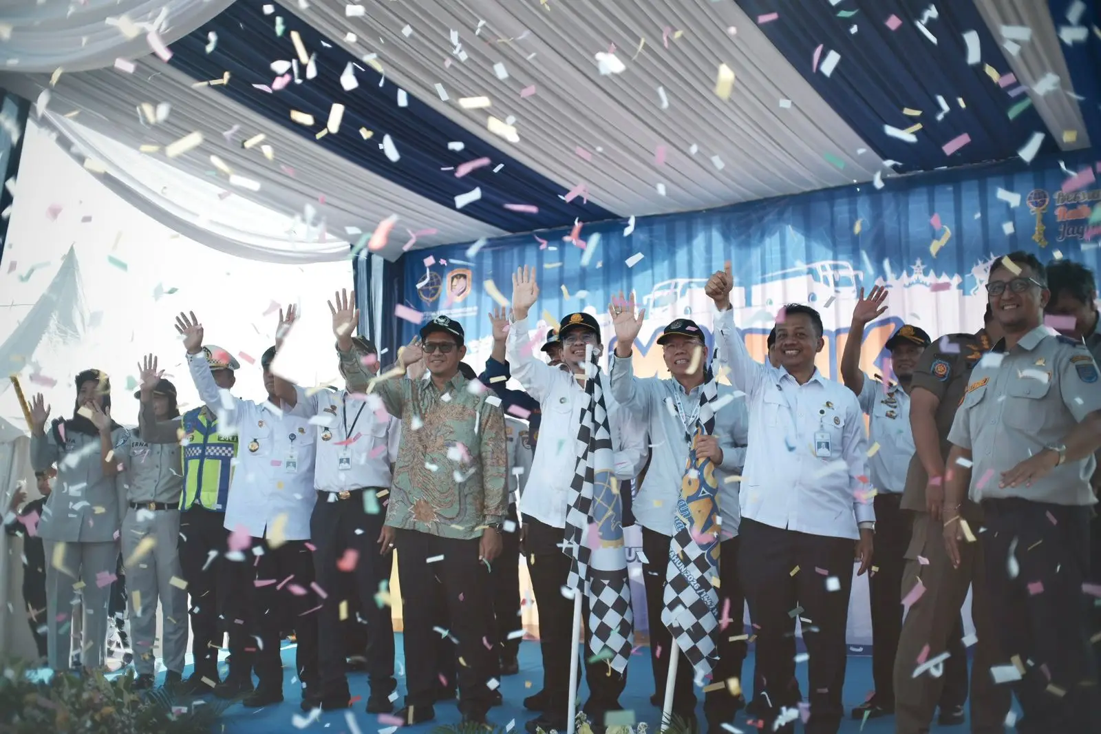 Mudik Gratis Kemenhub, 3.000 Orang Berangkat dari Terminal Jatijajar