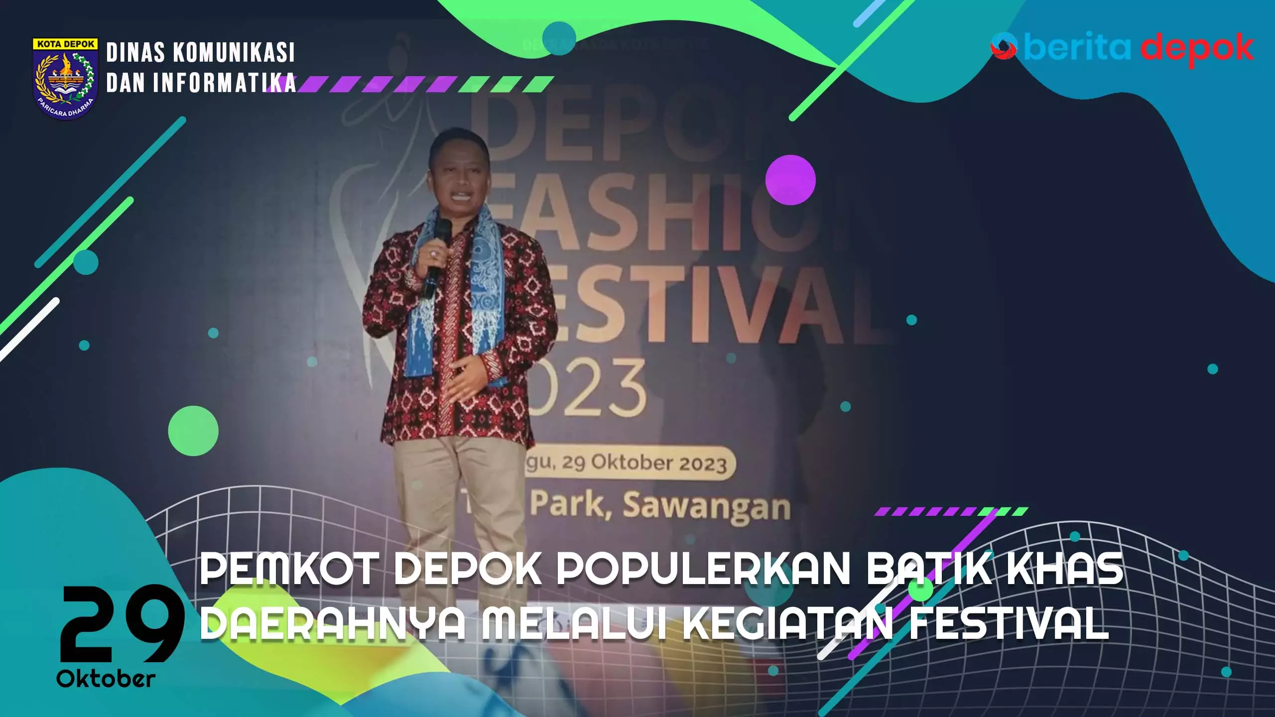Video: Pemkot Depok Populerkan Batik Khas Daerahnya melalui Kegiatan Festival