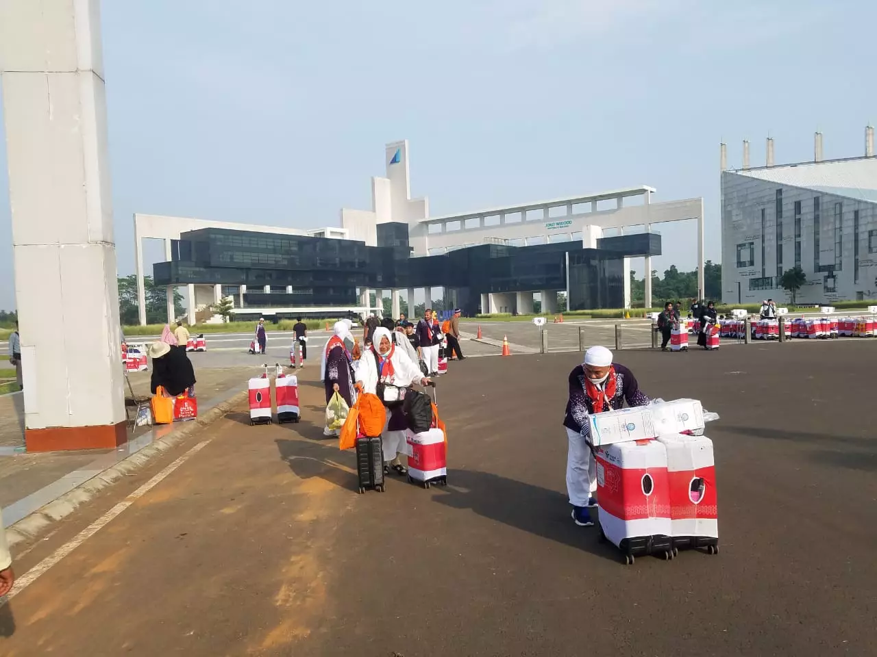 Tiba di Kota Depok, Jemaah Haji Apresiasi Pelayanan yang Diberikan