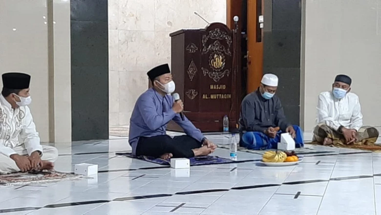 Salat Tarawih di Sukmajaya Terapkan Protokol Kesehatan Ketat