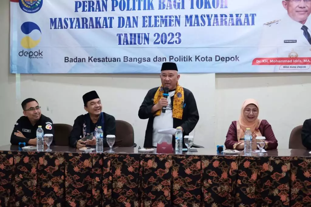 Jelang Pemilu 2024, Wali Kota Depok Ajak Tokoh Masyarakat Kondusifkan Wilayah