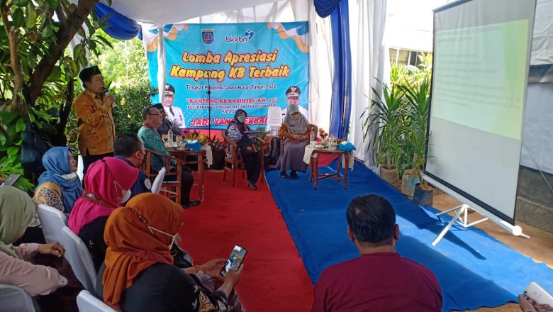 Masuk Lima Besar, Kampung KB RW 14 Bojongsari Jalani Rechecking  oleh Tim Provinsi