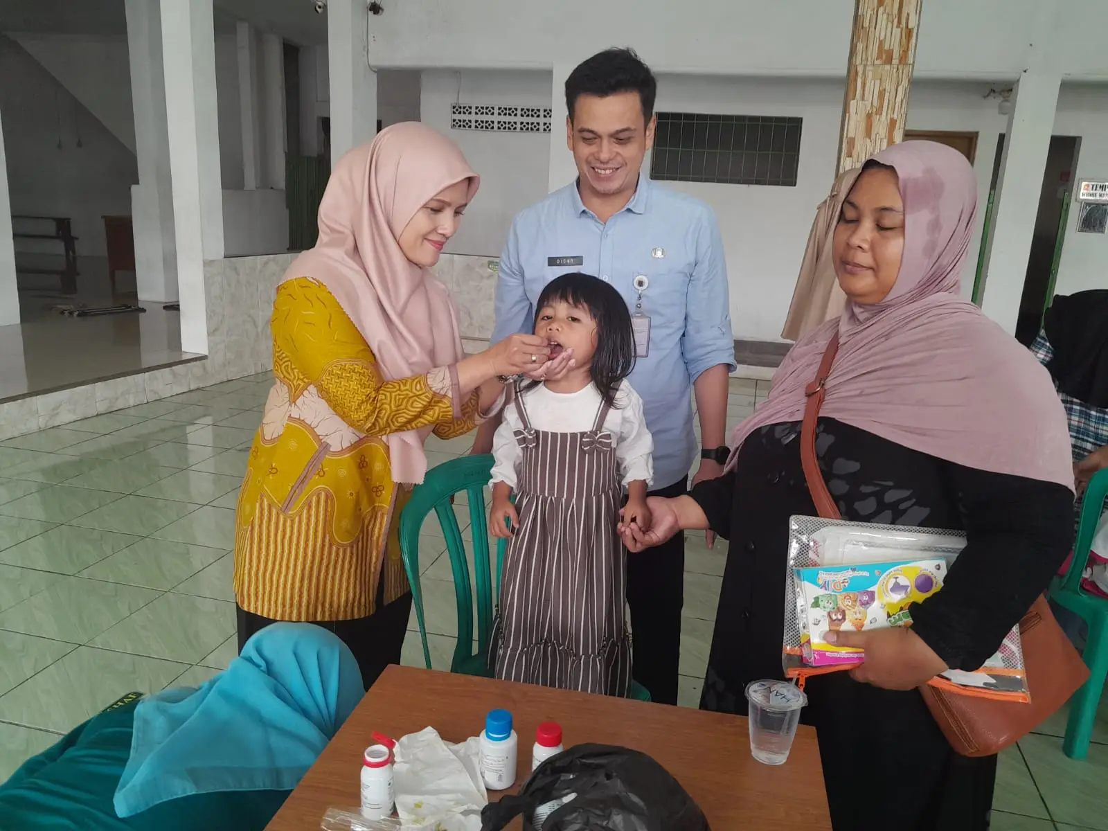 Bulan Vitamin A, Ketua TP-PKK Tanah Baru: Kader Posyandu Garda Terdepan Cegah Stunting