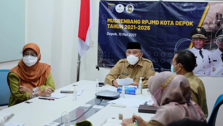 Pembukaan Musrenbang RPJMD Kota Depok Tahun 2021-2026 Secara Virtual