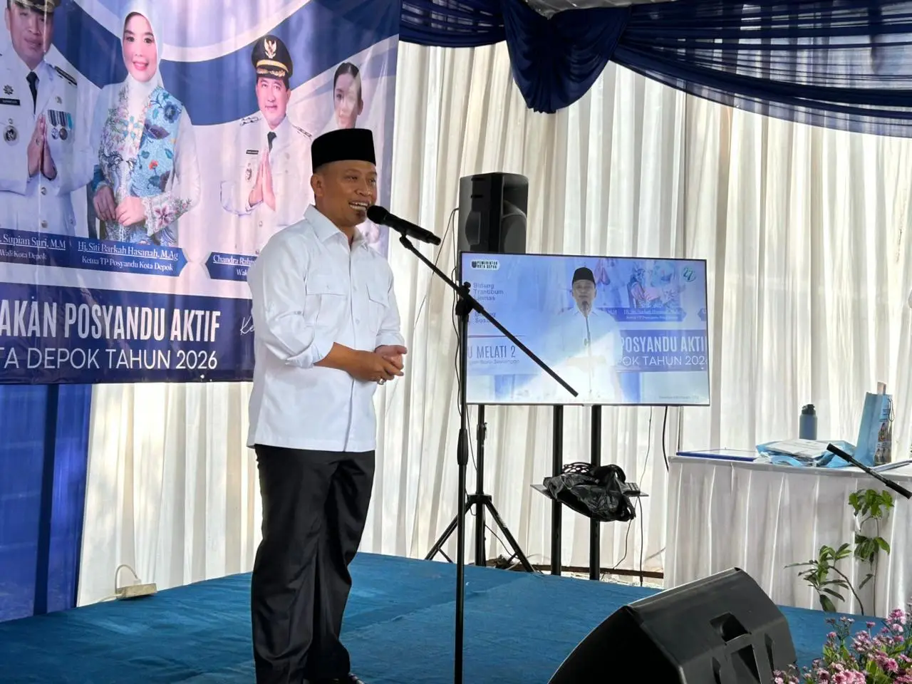 Resmikan Posyandu Melati 2 Sawangan Baru, Wali Kota Tekankan Sinergi Layanan Dasar