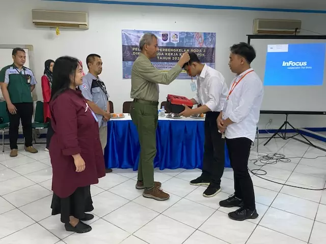 Lewat Pelatihan Perbengkelan Roda Dua, 15 Peserta Langsung Diterima Kerja