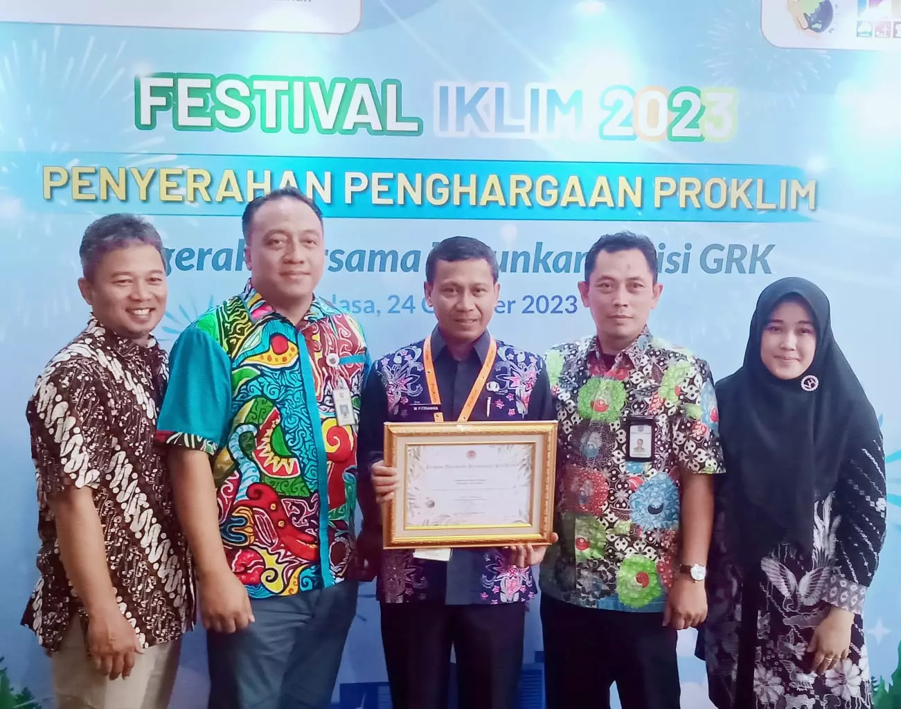 Pemkot Depok Raih Penghargaan Proklim 2023 dari Kementerian LHK