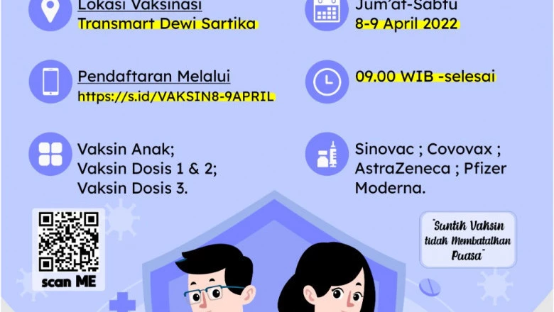HUT ke-23 Kota Depok, Dinkes Gelar Gebyar Vaksinasi Covid-19 Selama Dua Hari