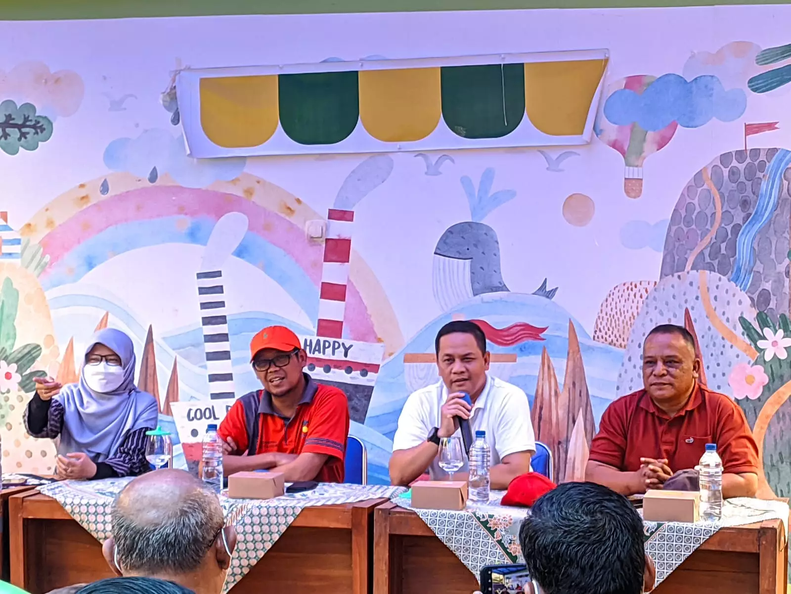 Bang Imam Puji Kekompakan Warga di Lokus P2WKSS Cinangka