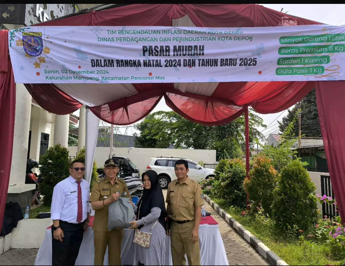 Jaga Stabilitas Harga Jelang Nataru, Disdagin Gelar Pasar Murah