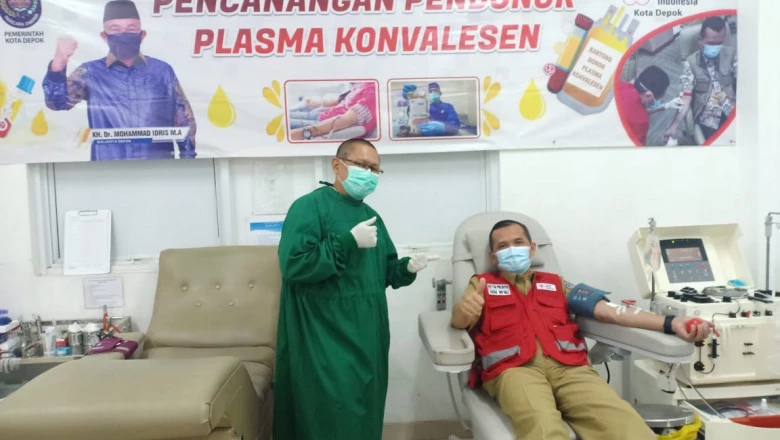 Hingga April, PMI Depok Berhasil Kumpulkan 218 Kantong Plasma Konvalesen