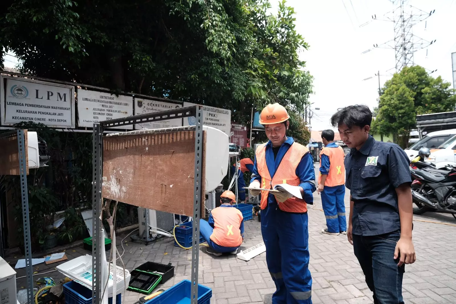 Kesan Positif Para Peserta Pelatihan AC Kelurahan Pangkalan Jati, Buka Peluang Bisnis