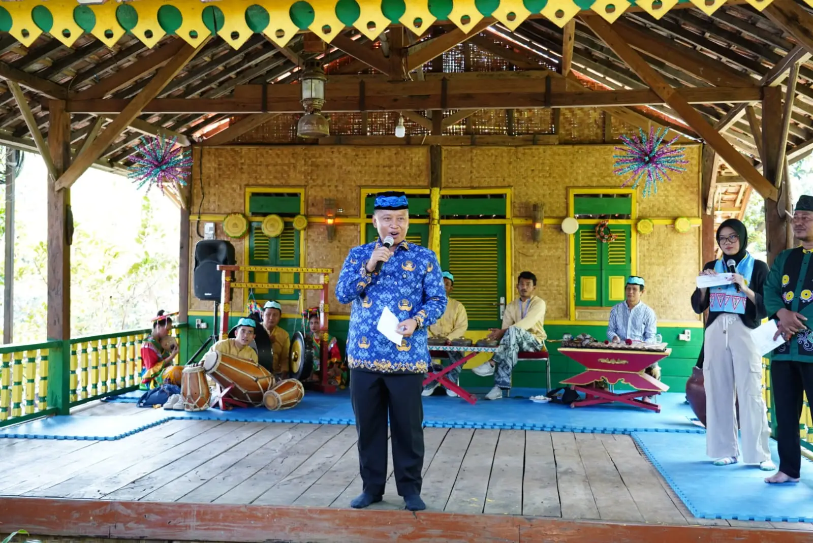 Supian Suri Dukung Kolaborasi Pelestarian Seni dan Budaya di Rumah Budaya Depok