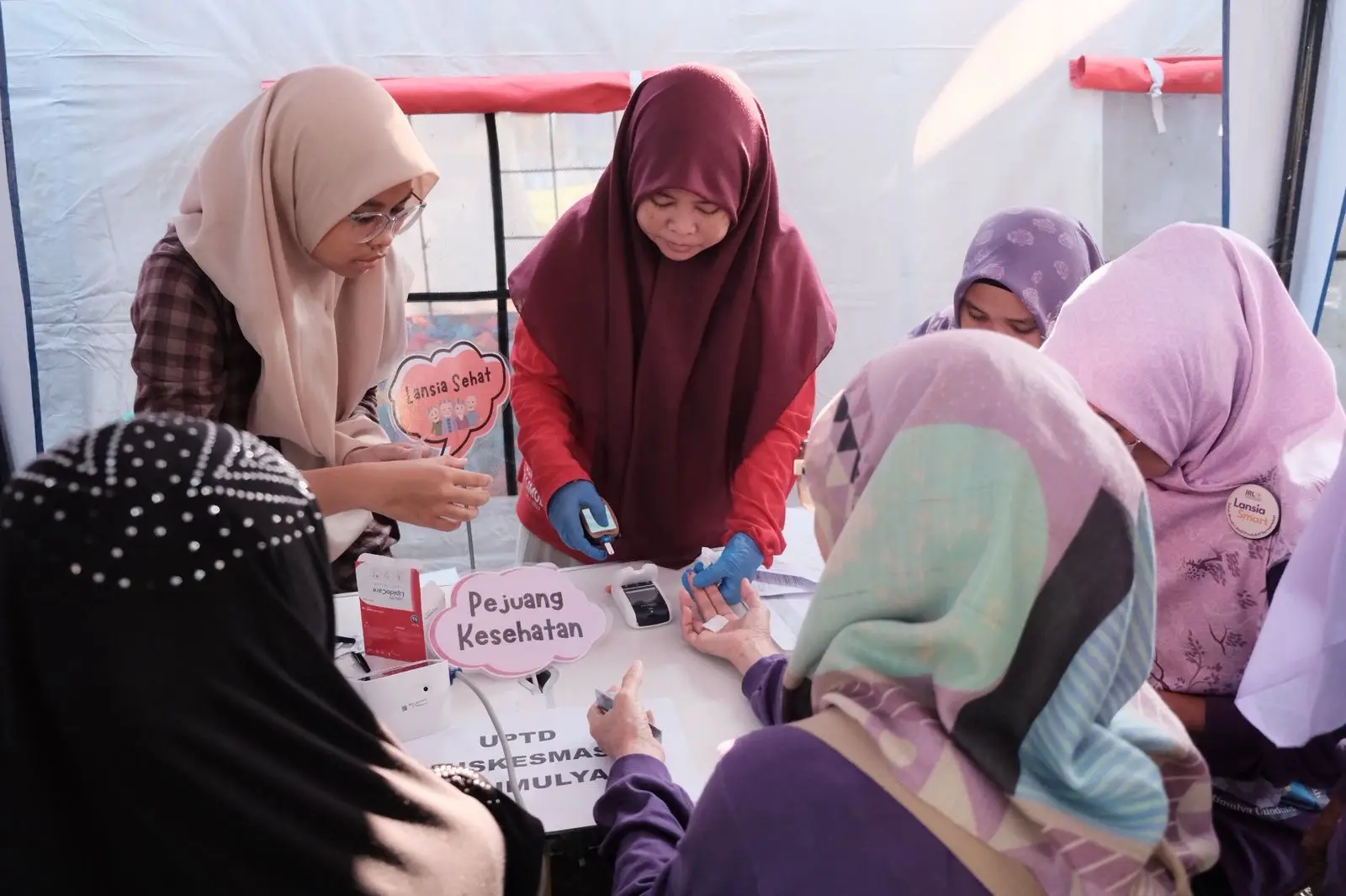 Meriahkan HLUN 2025, Dinkes Depok Fasilitasi CKG Bagi Ratusan Lansia