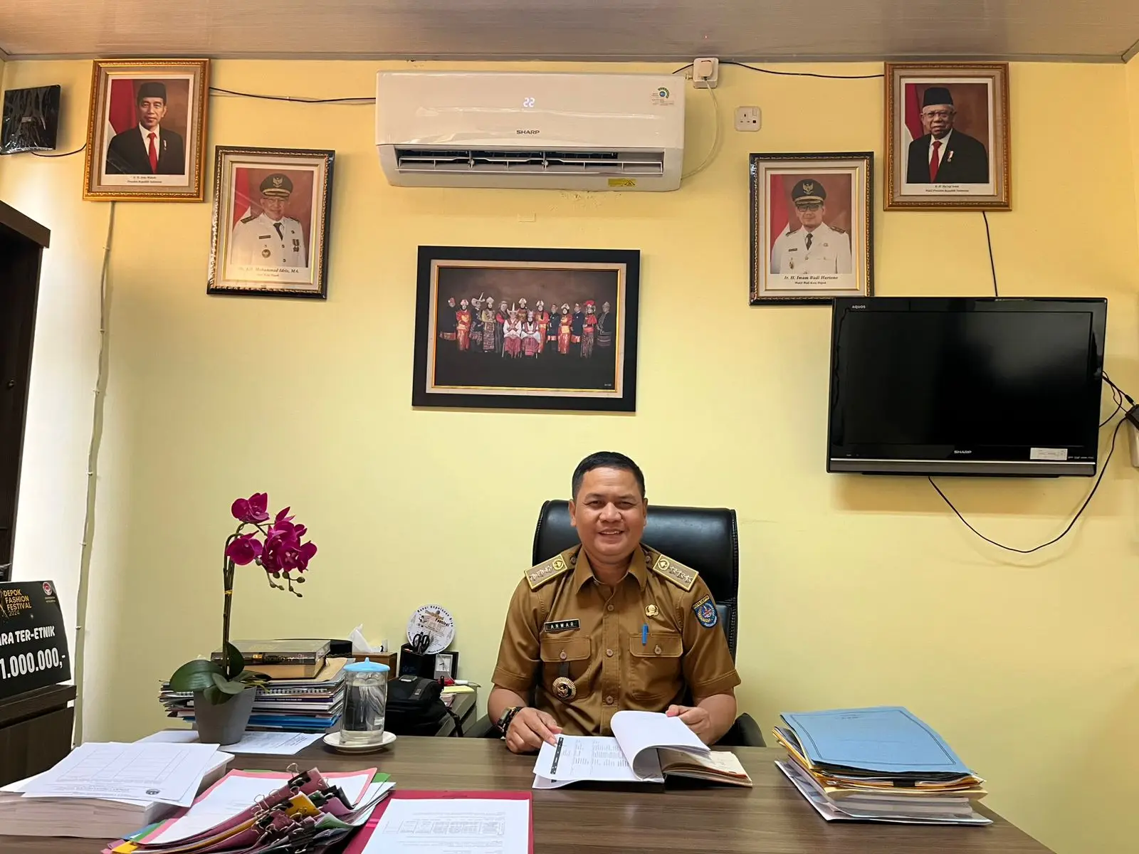 Camat Sawangan Tangani Stunting melalui Program Ranting