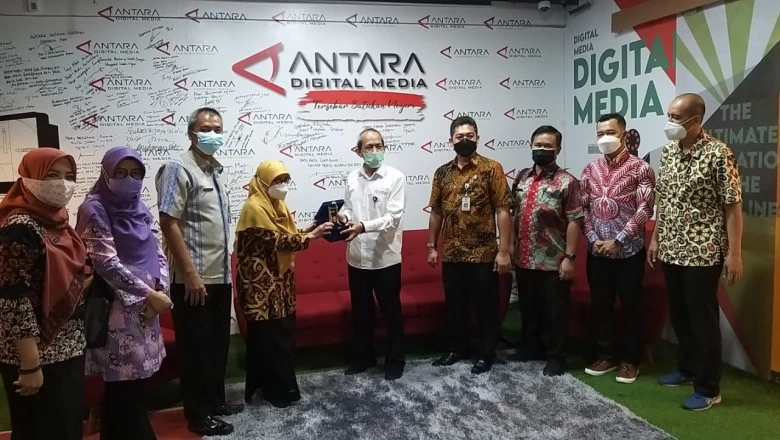 Bahas Kerja Sama, Pemkot Depok Audensi dengan Kantor Antara Digital Media