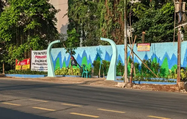 TPS di Pinggir Jalan Raya Bogor Disulap Jadi Taman, Tambah RTH di Kelurahan Tugu